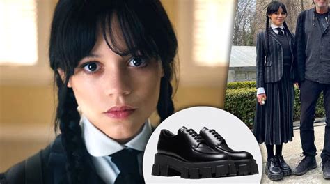 wednesday addams shoes netflix.